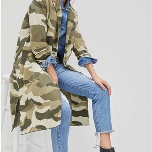 Anthropologie Maeve Kieran Sweater Coat - Size Large (Petite)